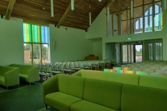 Inside Oak chapel