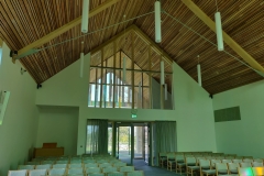 Inside Oak chapel