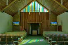 Inside Oak chapel