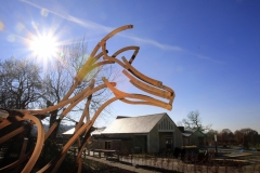 Deer sculpture