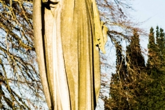 Angel pointing to heaven