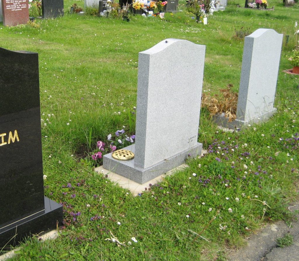 Full grave option for cremated remains
